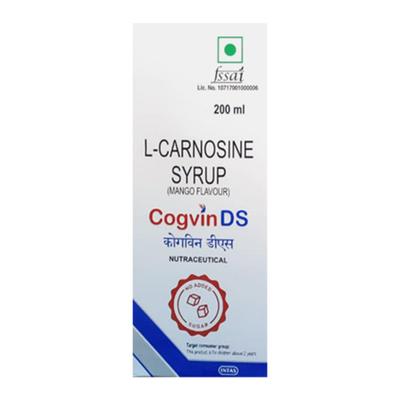 COGVIN DS NO ADDED SUGAR MANGO FLAVOUR Syrup 200ml - Supplements-Sup