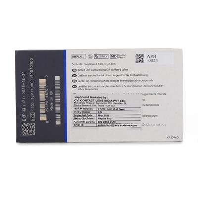 CooperVision ASPIRE PRO Monthly Disposable Spherical Silicone Hydrogel Lenses (3 Lenses) (Power -4.00) - Eyecare Lenses