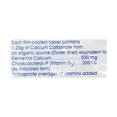 Cipcal 500mg Tablet 15'S - Supplements-Cal