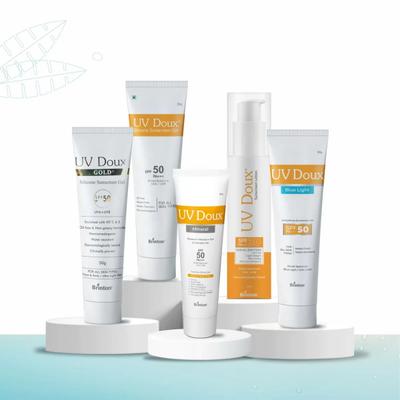 UV Doux Mineral SPF 50 PA+++ Sunscreen Gel 30 g - Face Sunscreen