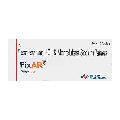 Fixar 10/120mg Tablet 10'S - Allergies-Ant