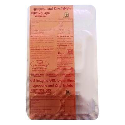 FERTINOL Q10 Tablet 10's - Supplements-Sup