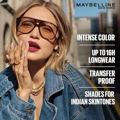 Maybelline New York Super Stay Matte Ink Liquid Lipstick, 120 Artist 5ml - Lipsticks