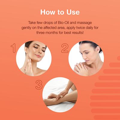 Bio-Oil Specialist Skincare Combo (200ml+60ml) Face & Body Oil Suitable for Acne Scar Removal Pigmentation Dark Spots & Stretch Marks 1's - Face Oils