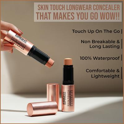 Insight Cosmetics Skin Touch Longwear Concealer MN18 5 gm - Concealer