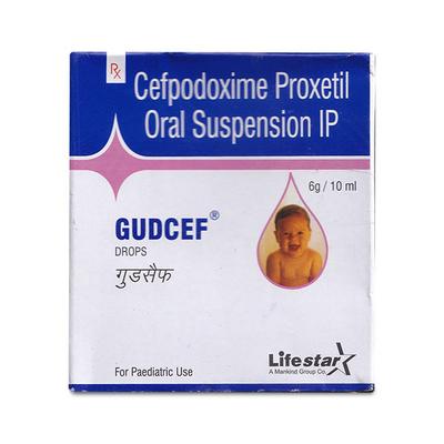 Gudcef Drops 10ml - Bacterial Infections-Cep