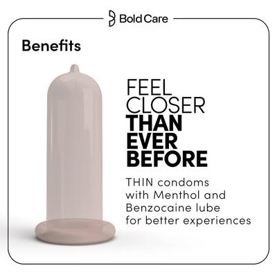 Bold Care Ecstasy Condoms 10's - Plain/Flavoured Condoms