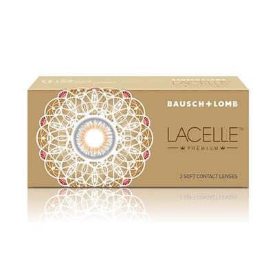 Bausch & Lomb LACELLE Premium Colored Monthly Contact Lens - 2 Lens/Box - Violet (PWR 0.00) - Eyecare Lenses