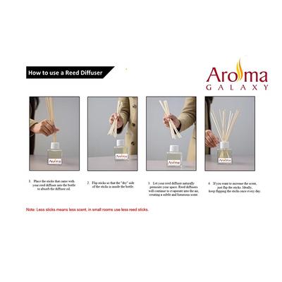 Aroma Galaxy Reed Diffuser Oil - Kashmiri Lavender 1 litre - Carrier Oils