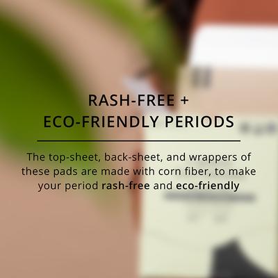 Carmesi Eco-Conscious Sanitary Pads (XXl) Rash-Free Eco-Friendly Periods - with Disposal Bags 30's - Maternity Pads