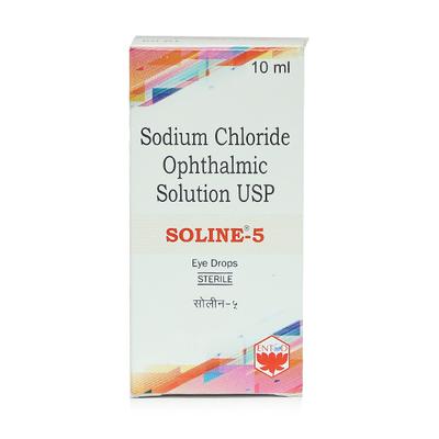 Soline 5 Eye Drops 10ml - Eye conditions-Oth
