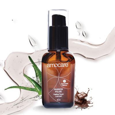 Amocare Passion Pulse Lubricant Gel - Chocolate Flavour 50 ml - Flavoured Lubes