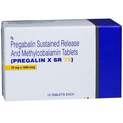 Pregalin X SR 75mg Tablet 15'S - Neuropathic Pain-Dru