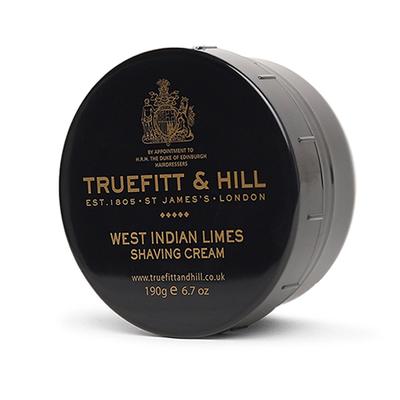 Truefitt and Hill West Indian Limes Shave Cream Bowl Essential Grooming Collection 190 gm - Shaving Creams