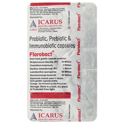 Florobact Capsule 10'S - Diarrhoea-Ant