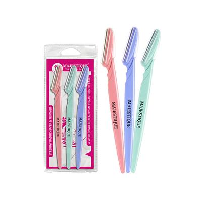 Majestique Eyebrow Razor Shaper & Trimmer Eyebrow Razor FC65 1's - Sharpeners