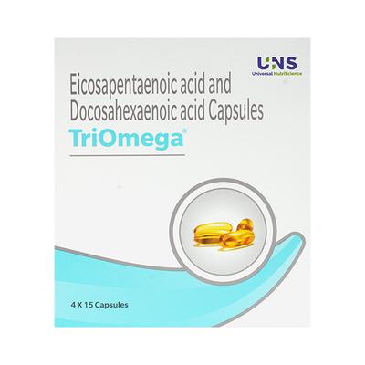 Triomega Capsules 15's - Omega Fish Oil Fatty Acids