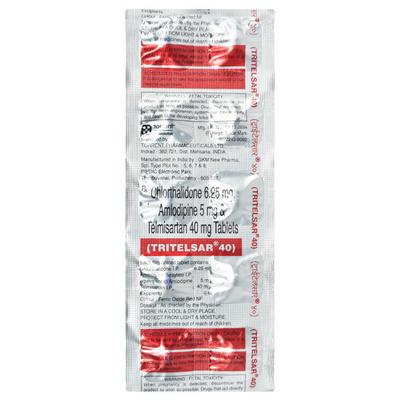 Tritelsar 40mg Tablet 10'S - Hypertension-Ana