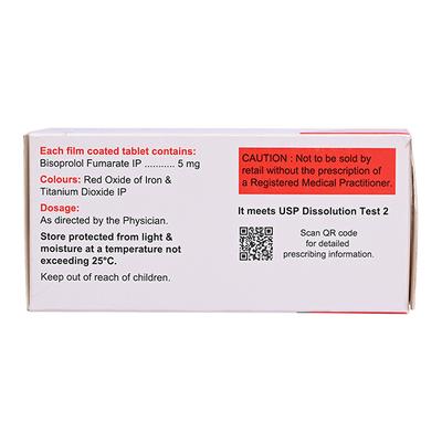 BISOFIG 5 Tablet 10's - Hypertension-Bet