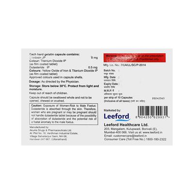 SILDOHYP 8D Capsule 10's - Bladder And Prostate Disorders-Dru