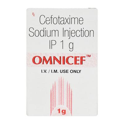 Omnicef 1gm Injection 1's - Bacterial Infections-Cep