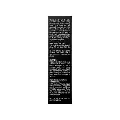 Beardo Bourbon Whisky Smoke Perfume for Men Oriental, Woody, Long Lasting, Ideal Gift 20 ml - Men Perfumes (Edt/Edp)
