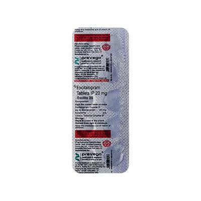 ESCILTO 20 Tablet 10's - Depression-Ant