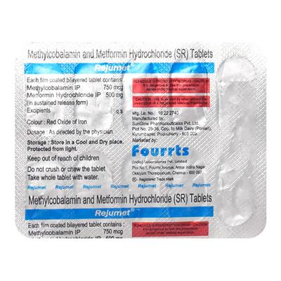 Rejumet Tablet 10'S - Diabetes-Ant