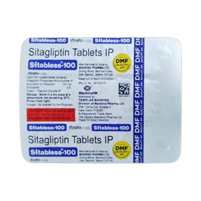 SITABLESS 100 Tablet 15's - Diabetes-Ant