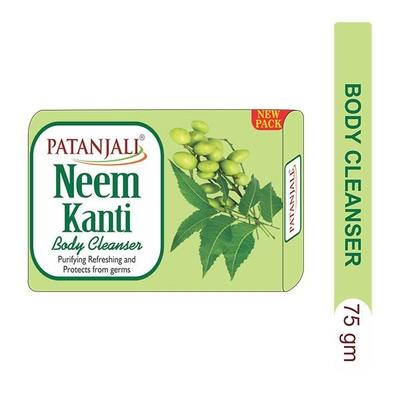 Patanjali Body Cleanser - Neem Kanti 75 gm - Soaps