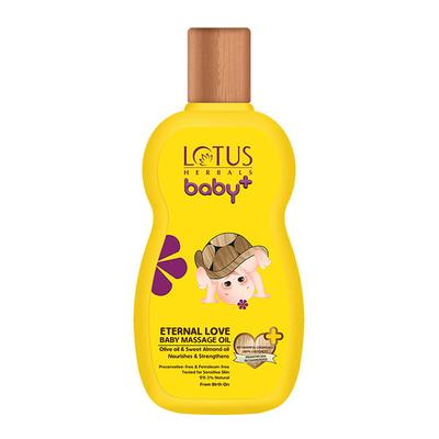 Lotus Herbals Baby+ Eternal Love Baby Massage Oil 100 Ml - Creams, Lotions & Oils