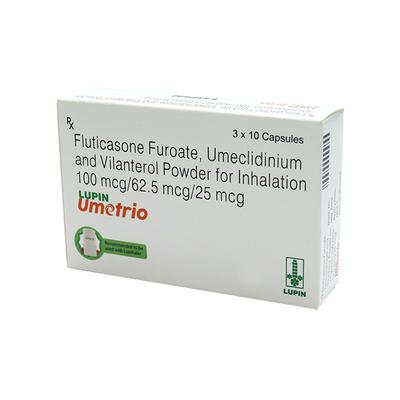 UMETRIO Capsule 3x10's - Asthma/COPD-Ast