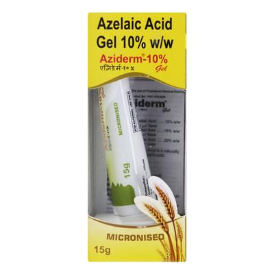Aziderm 10% Gel 15gm - Acne-Acn