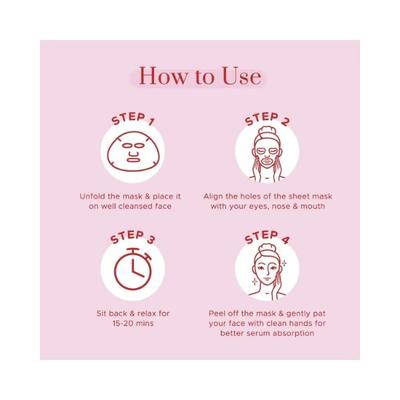 PureSense Hydrating Sheet Mask with Hyaluronic Acid For Deeply Nourished and Plump Skin 15 ml - Sheet Masks