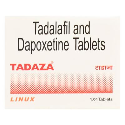 Tadaza Tablet 4'S - Impotence/Erectile Dysfunction (Ed)