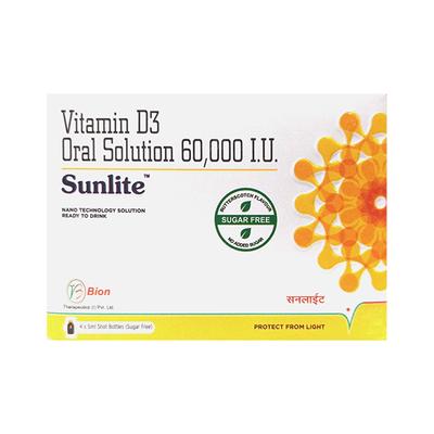 SUNLITE SUGAR FREE BUTTERSCOTCH FLAVOUR Oral Solution 5ml - Supplements-Vit