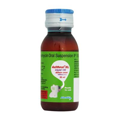 Azithral XL 100mg Liquid 30ml - Bacterial Infections-Mac