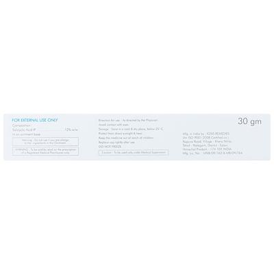 SALICARE 12% Ointment 30gm - Acne-Acn