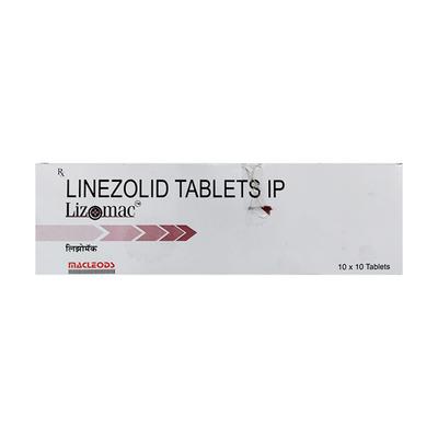 Lizomac 600mg Tablet 10'S - Bacterial Infections-OAB