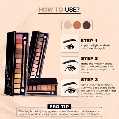 Colorbar Colorbar Nectar Crush Eyeshadow Palette 18 gm - Eye Shadow Palettes