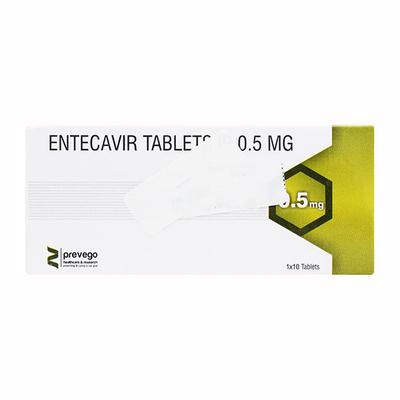 ENTIVAC 0.5 Tablet 10's - Viral infections-Ant