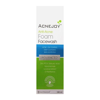 ACNEJOY Anti Acne Foam Face Wash 100ml - Acne-Acn