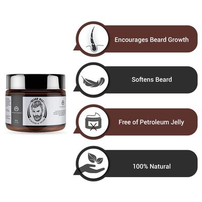 The Man Company Beard Wax - Almond & Thyme 50 gm - Beard Wax