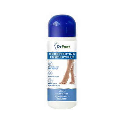 Dr Foot Odor Fighting Foot Powder 100 gm - Shoe Deodorant
