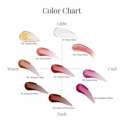 RAS Luxury Skincare Super Plump Lip Oil Gloss - Golden Glow 9 ml - Lip Glosses