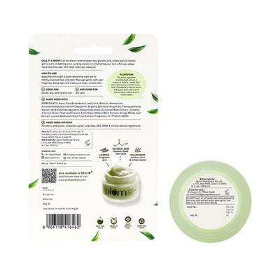 Plum Green Renewed Clarity Night Gel Fights Acne , Hydrates Skin 15ml - Night Cream
