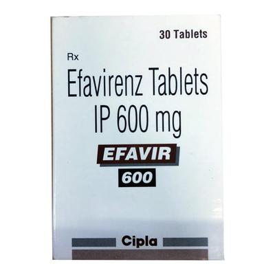 Efavir 600mg Tablet 30'S - Viral infections-Ant
