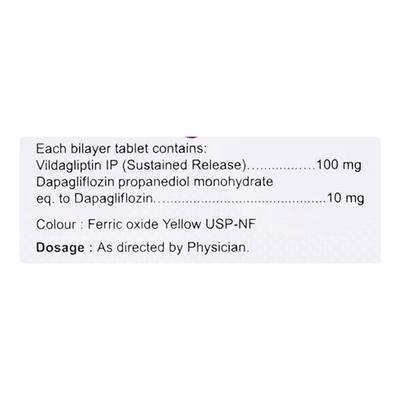 GLUVILDA D 10 Tablet 10's - Diabetes-Ant