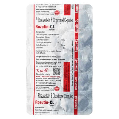 ROZUTIN CL Capsule 10's - High Cholesterol-Dys