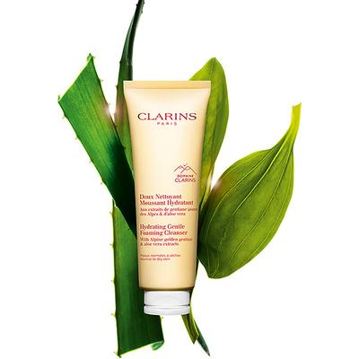 Clarins Gentle Foaming Cleanser Hydrating 125 ml - Face Wash & Cleansers